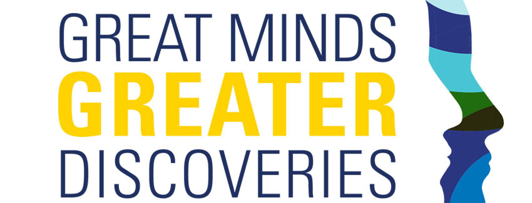 Great Minds, Greater Discoveries logo