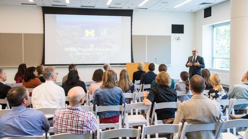 George A. Mashour, M.D., Ph.D., explains the new APEX program for faculty
