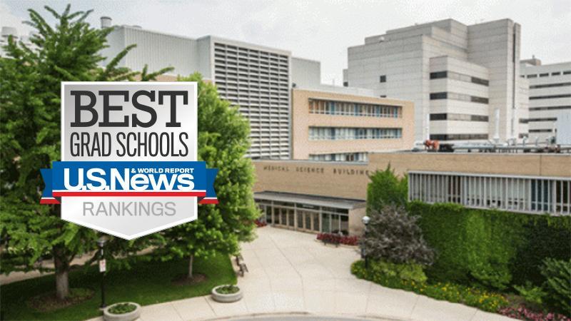 U.S. News and World Report Best Graduate Schools rankings badge