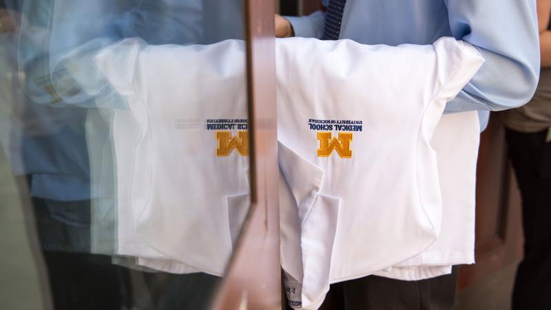 University of Michigan Medical School white coat
