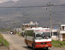 Catch the bus in Quito, Equador