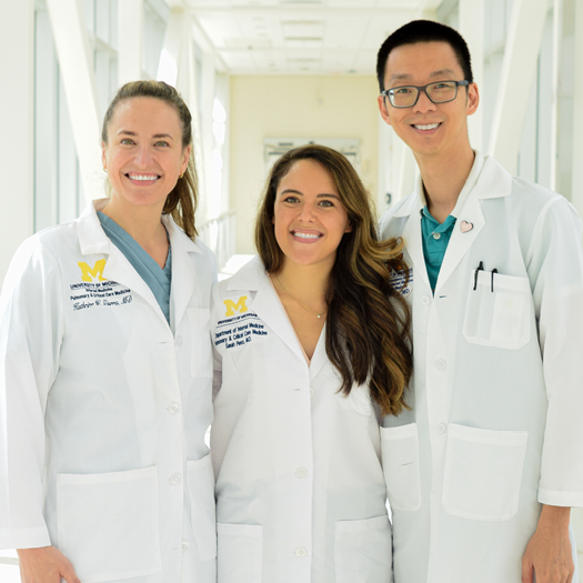 Drs. Kathrine Giarra, Sarah Perez, and Ivan Co