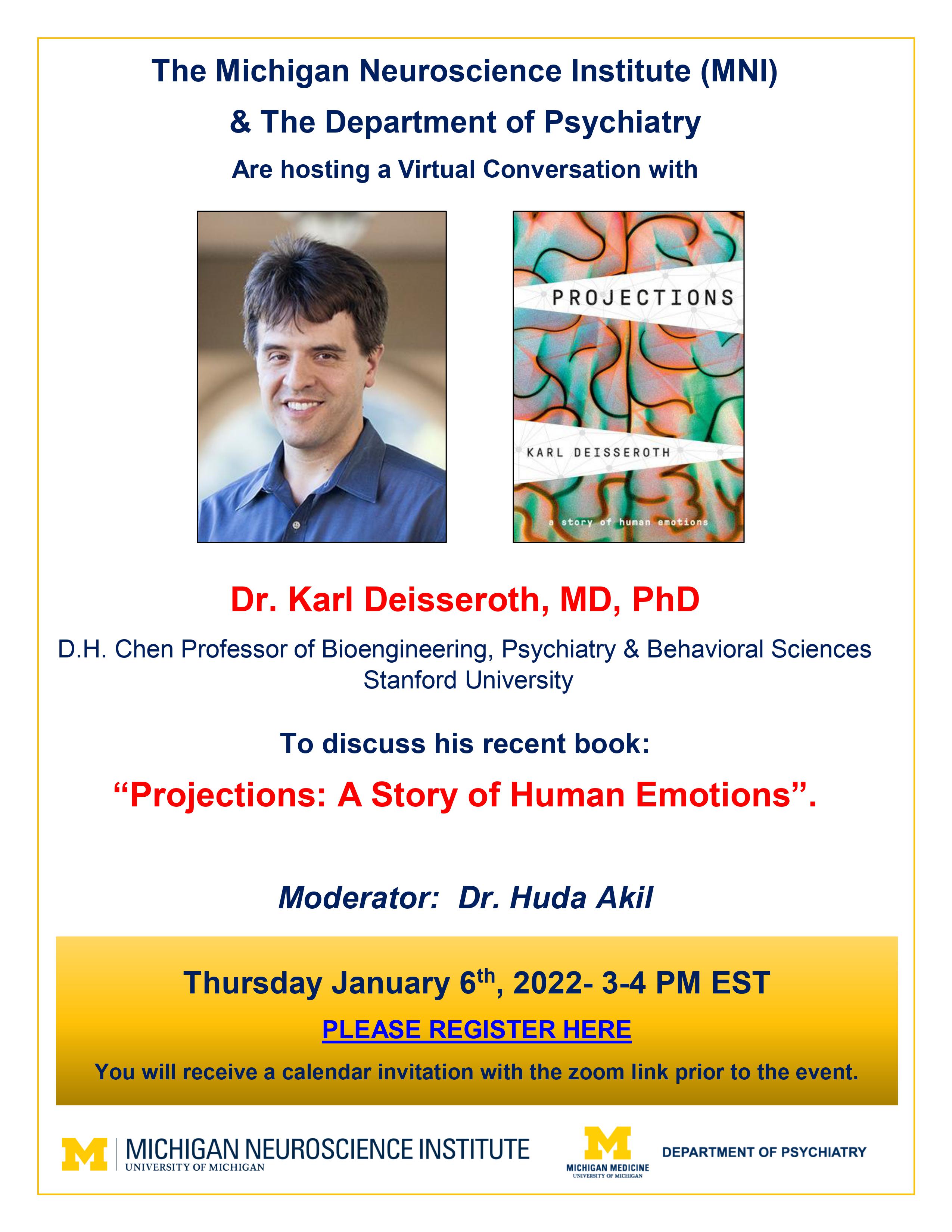 A Conversation with Karl Deisseroth about his book, “Projections ...