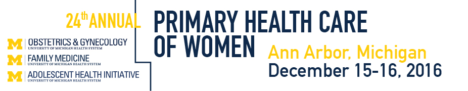 24th Annual Primary Healthcare of Women Logo