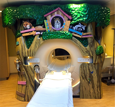 MRI for kids - treehouse MRI machine