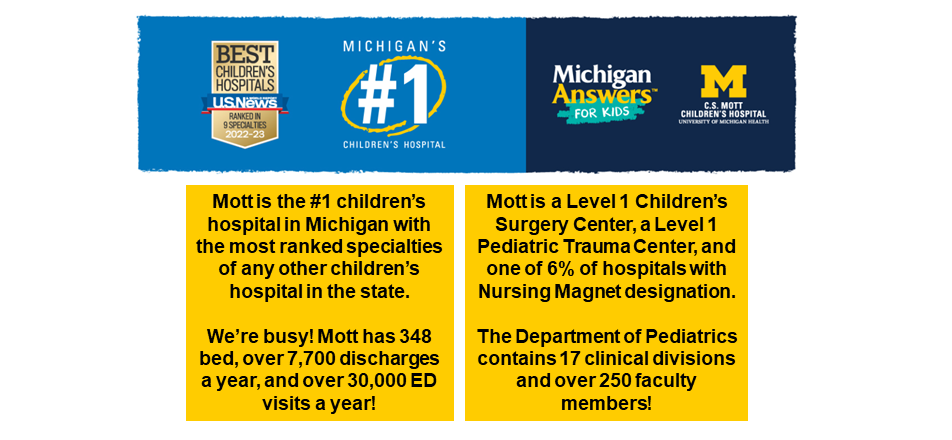Michigan's #1 children's hospital
