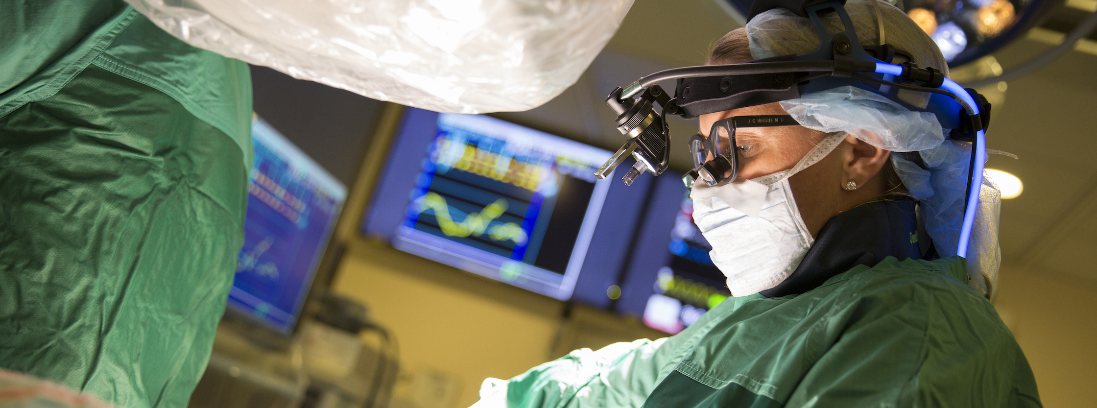 Dr. Jennifer Romano in the operating room