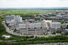 View of the medical campus