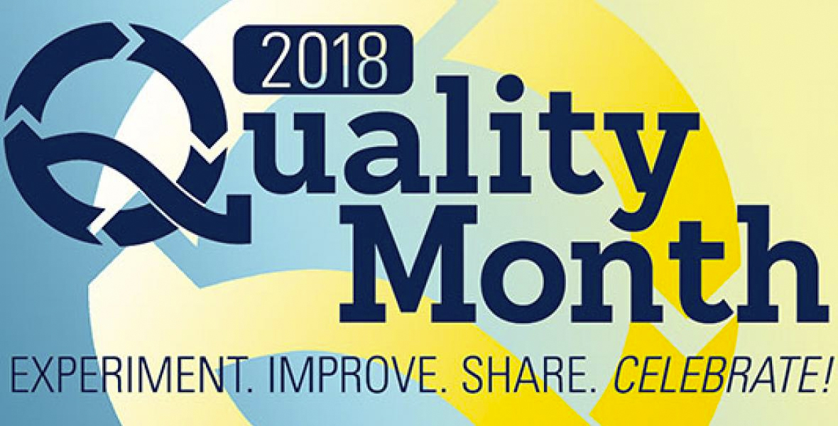 2018 Quality Month Logo