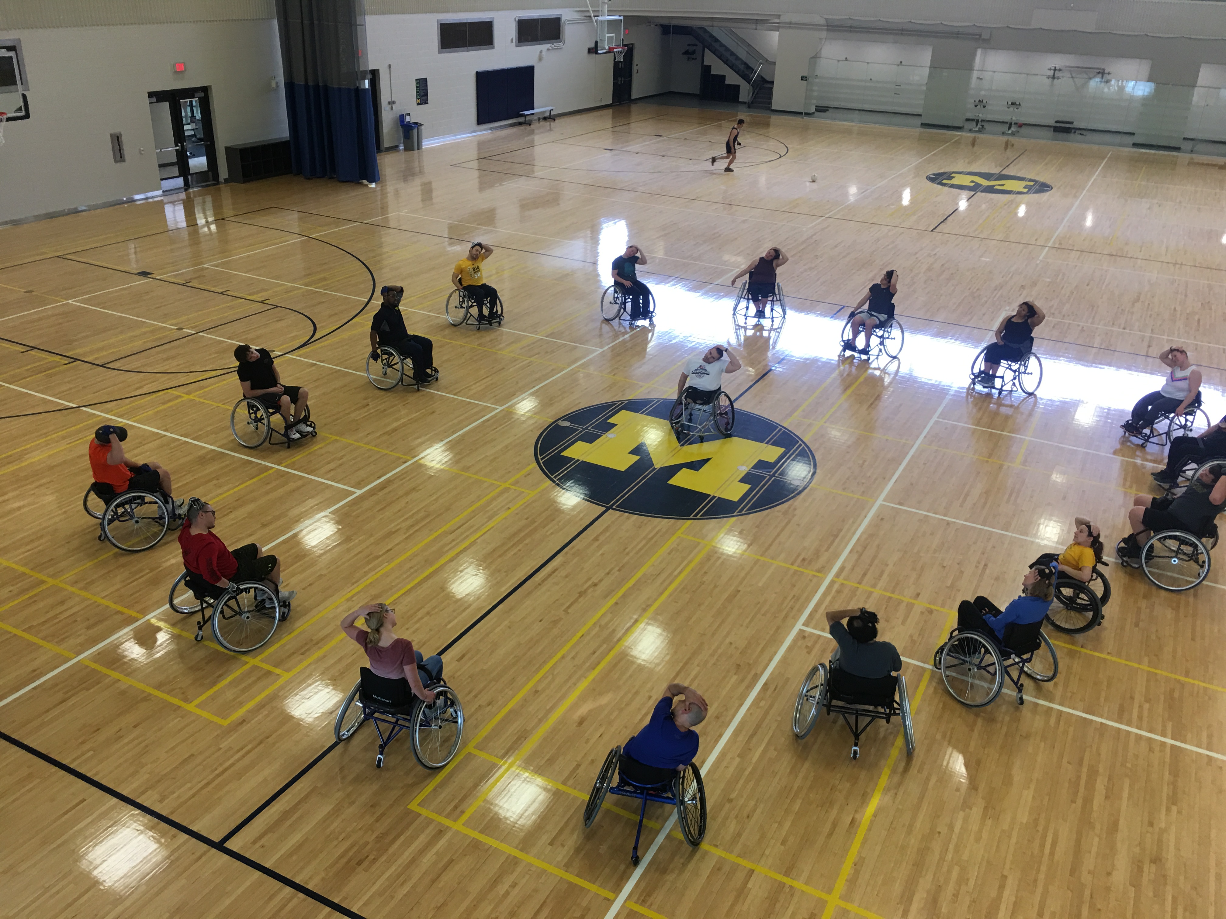 university of michigan wheelchair basketball attendees 2019