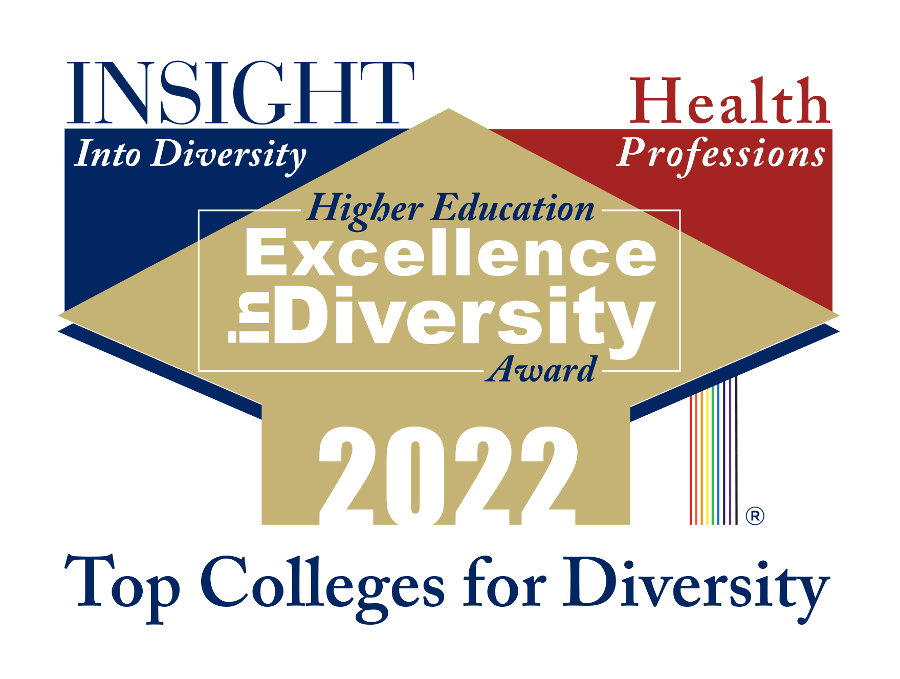 INSIGHT into Diversity Healthcare Professions Higher Education Excellence in Diversity Award 2022 Top Colleges for Diversity