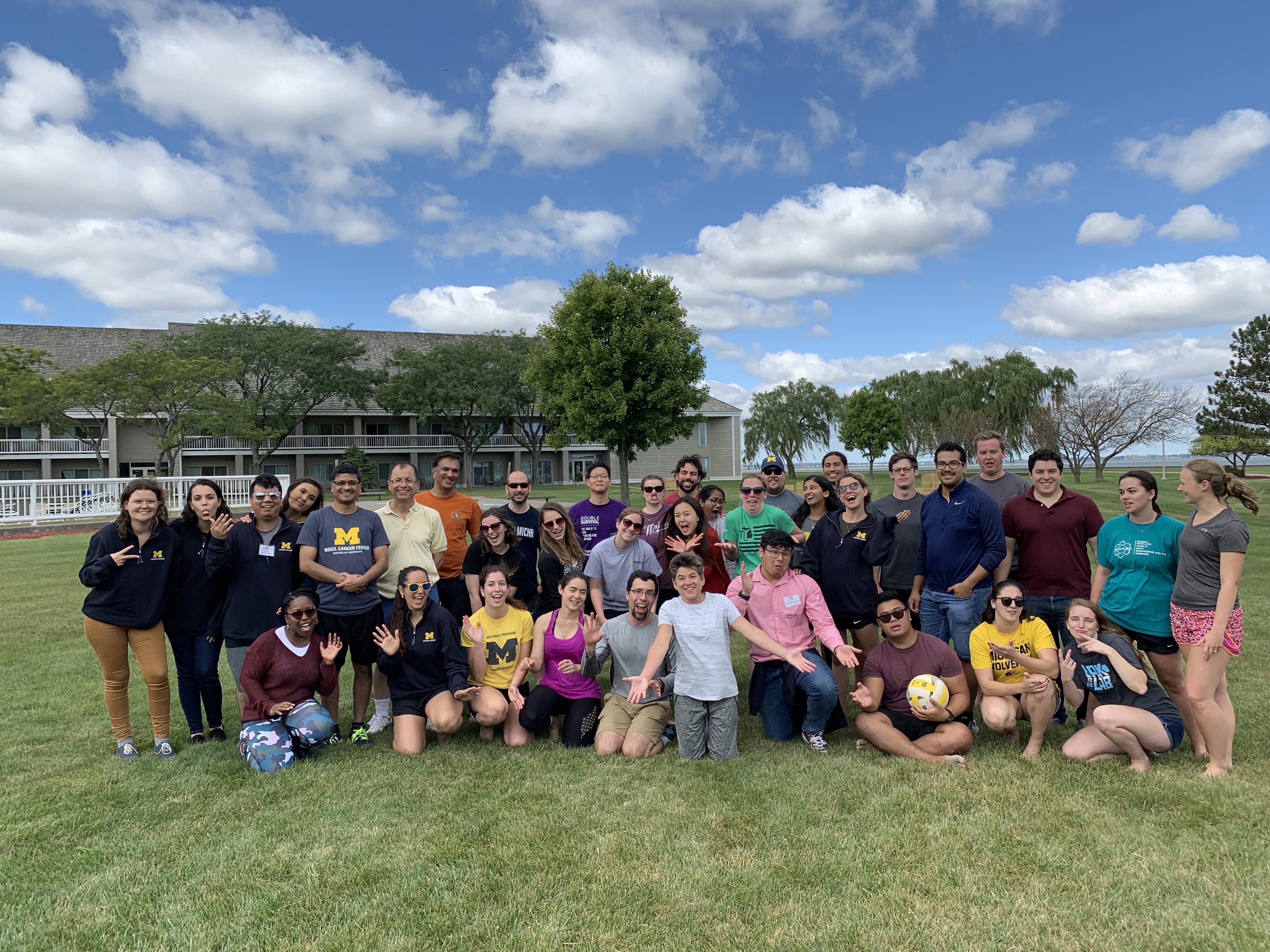 Cancer Bio 2019 retreat group picture
