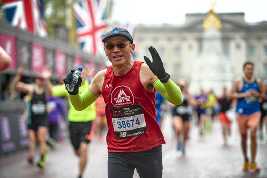 Bin Xu, PhD Competes in London Marathon