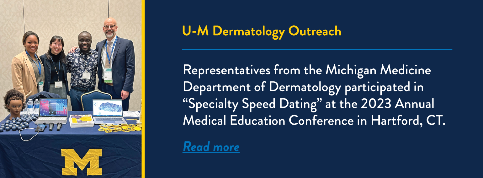 Dermatology Outreach at AMEC