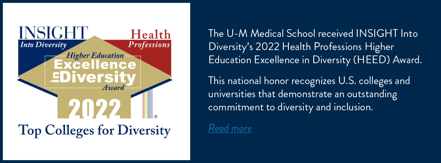 INSIGHT Into Diversity‘s 2022 Health Professions Higher Education Excellence in Diversity (HEED) Award
