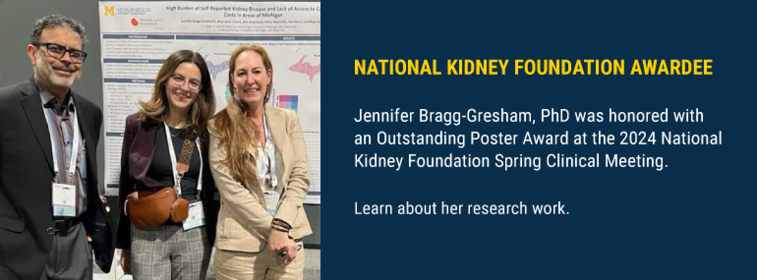 National Kidney Foundation Awardee