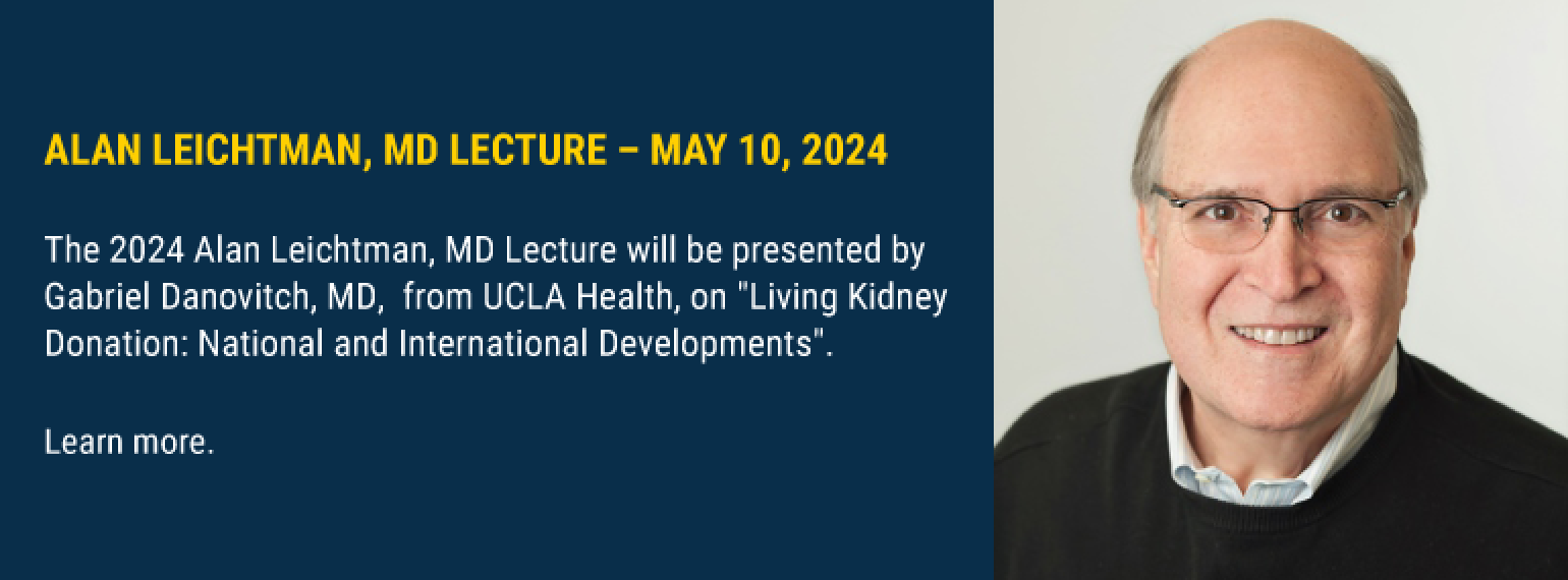 2024 Alan Leichtman MD Lecture