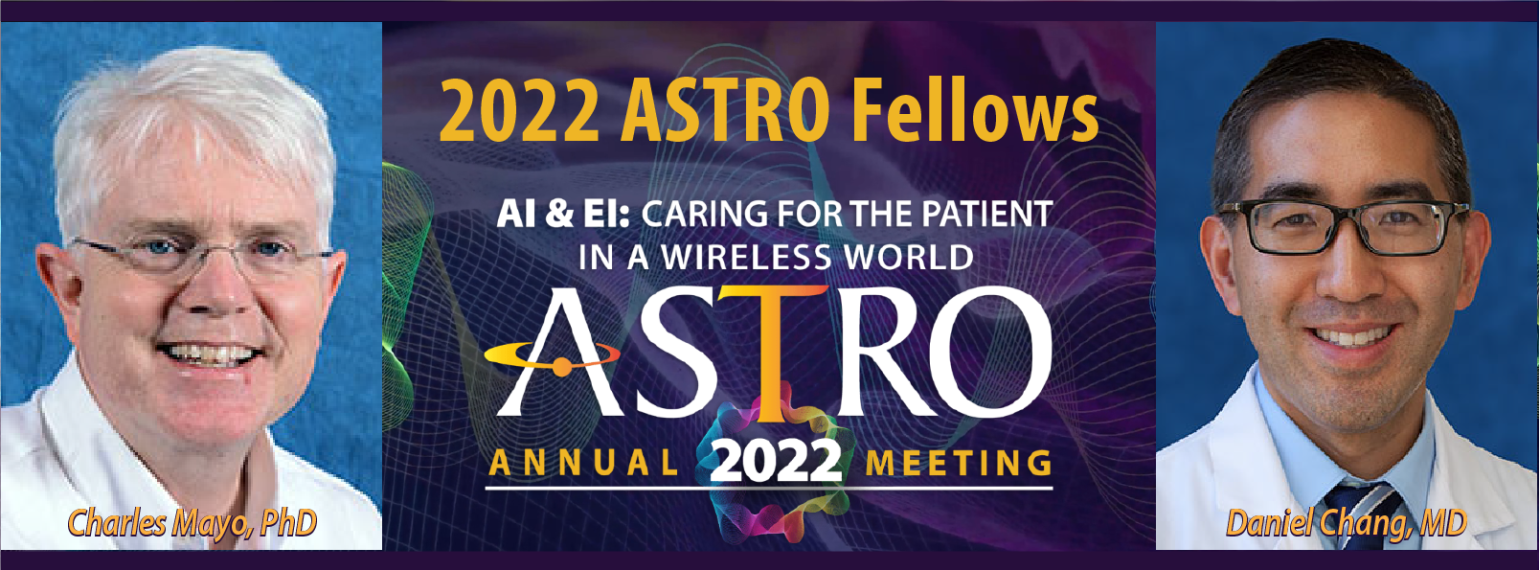 2022 ASTRO Fellows