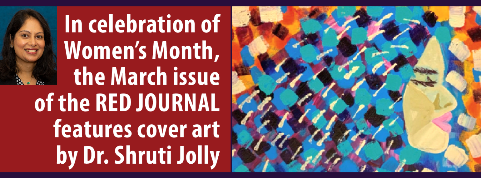 Red Journal cover art by Dr. Shruti Jolly