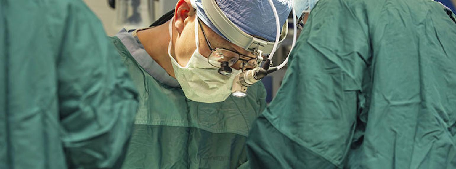 Dr. Yang in the operating room