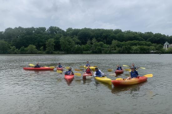 Kayak on the Huron River