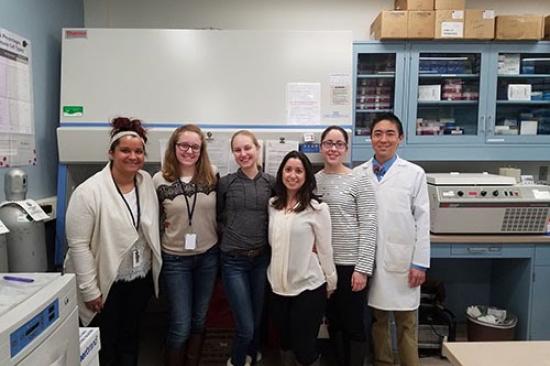 Dr. Cho and lab team