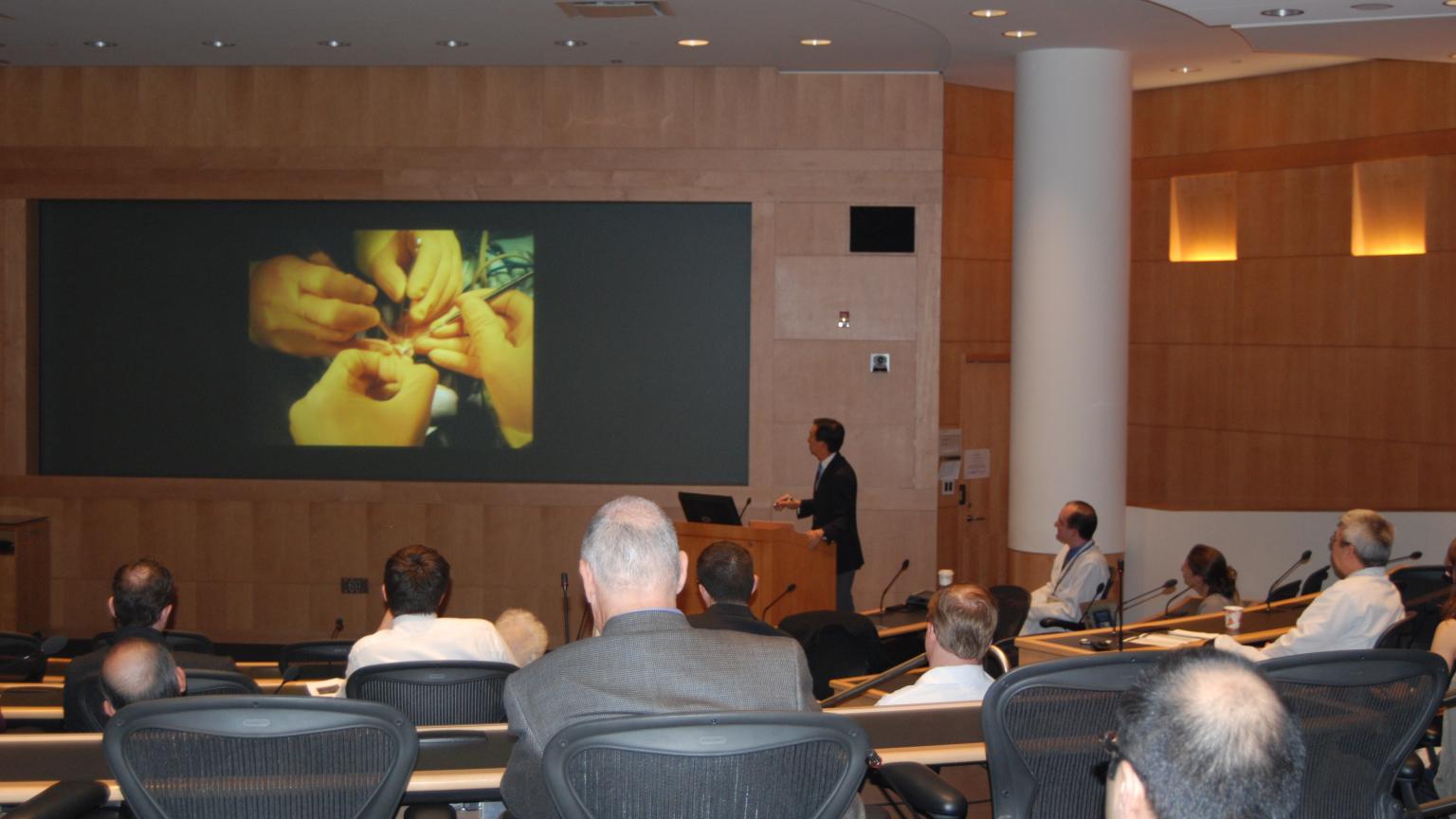 Auditorium during a Hand Surgery Visiting Lectureship