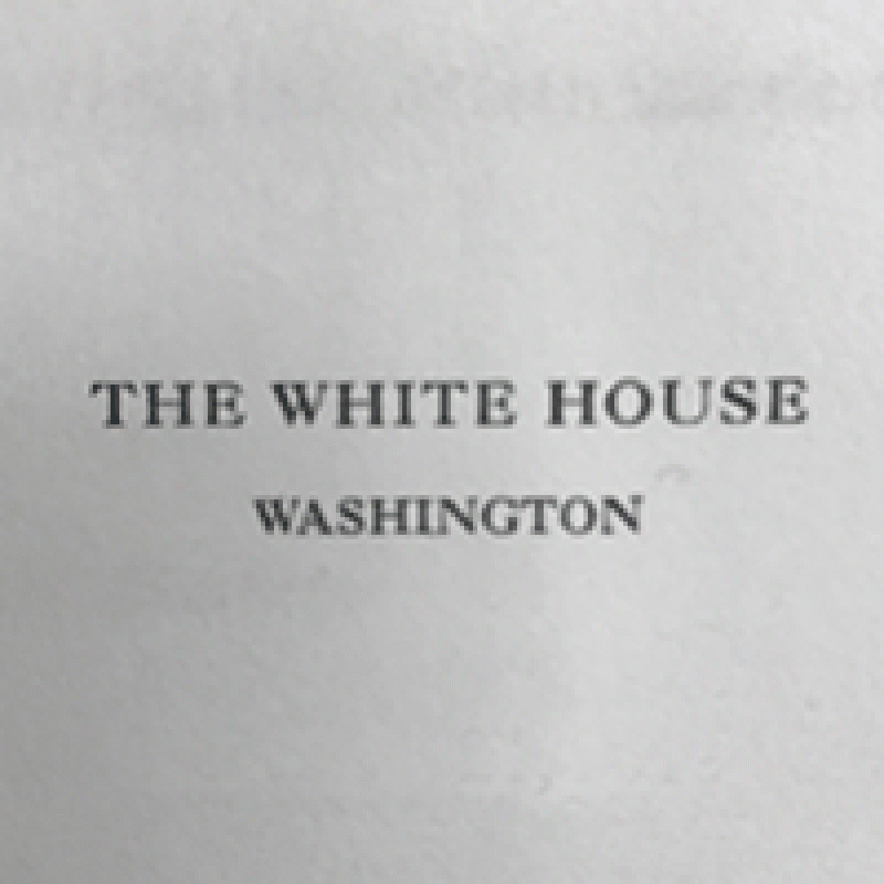 The White House Letterhead