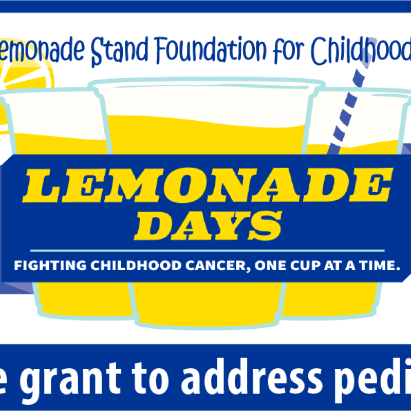 Grant from Alex's Lemonade Stand Foundation
