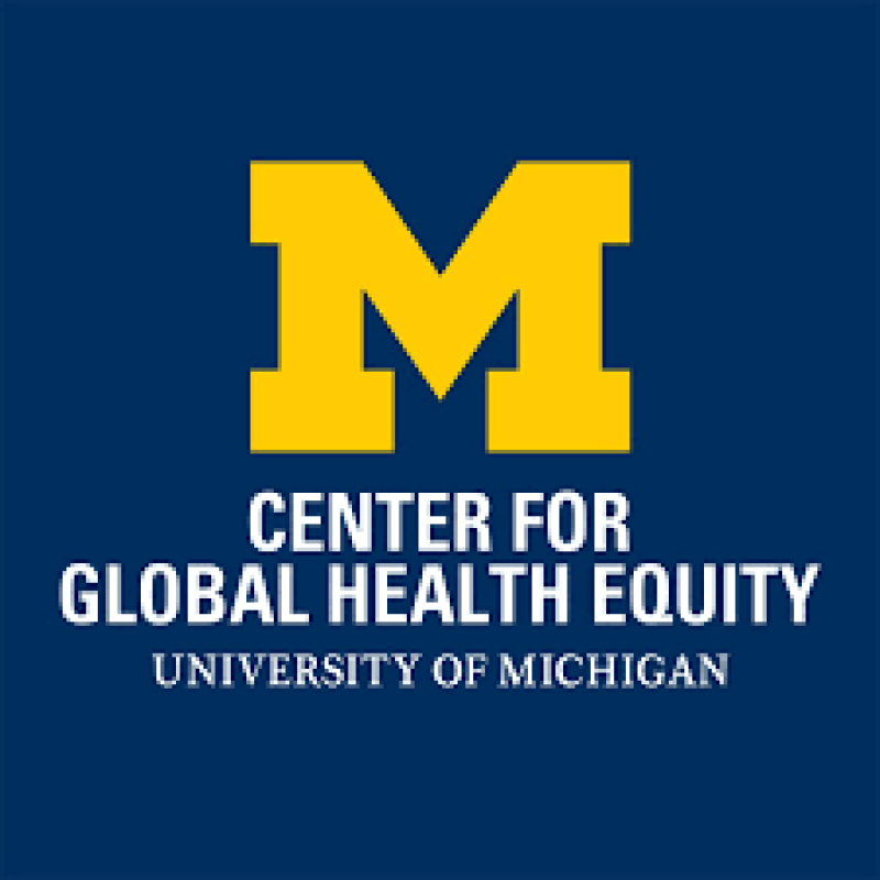 logo for the U-M Center for Global Health Equity