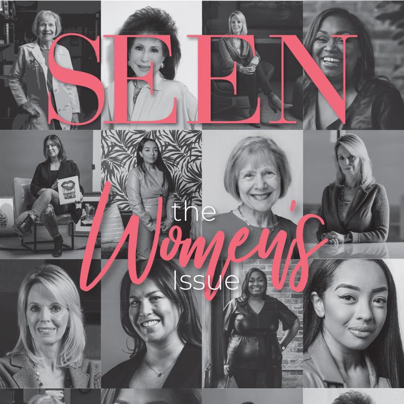 a photo of the SEEN magazine cover that features Dr. Eva Feldman