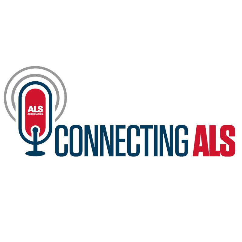 logo for the ALS Association's Connecting ALS Podcast