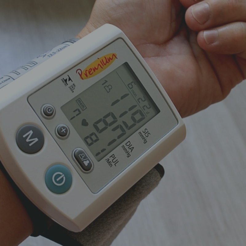 Blood pressure monitor.