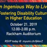 "An Ingenious Way to Live": Fostering Disability Culture in Higher Education