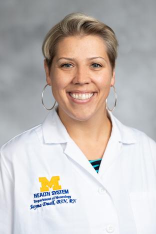 photo of Jayna Duell, ALS research nurse