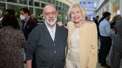 photo of Drs. Roger Albin and Eva Feldman