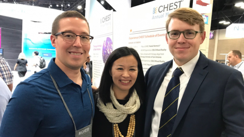 2018 CHEST - Drs. Patrick Bradley, Bonnie Wang, and Matthew Hensley