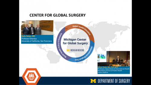 The Michigan Center for Global Surgery - thirty-fourth slide of "This Is What We Stand For" presentation